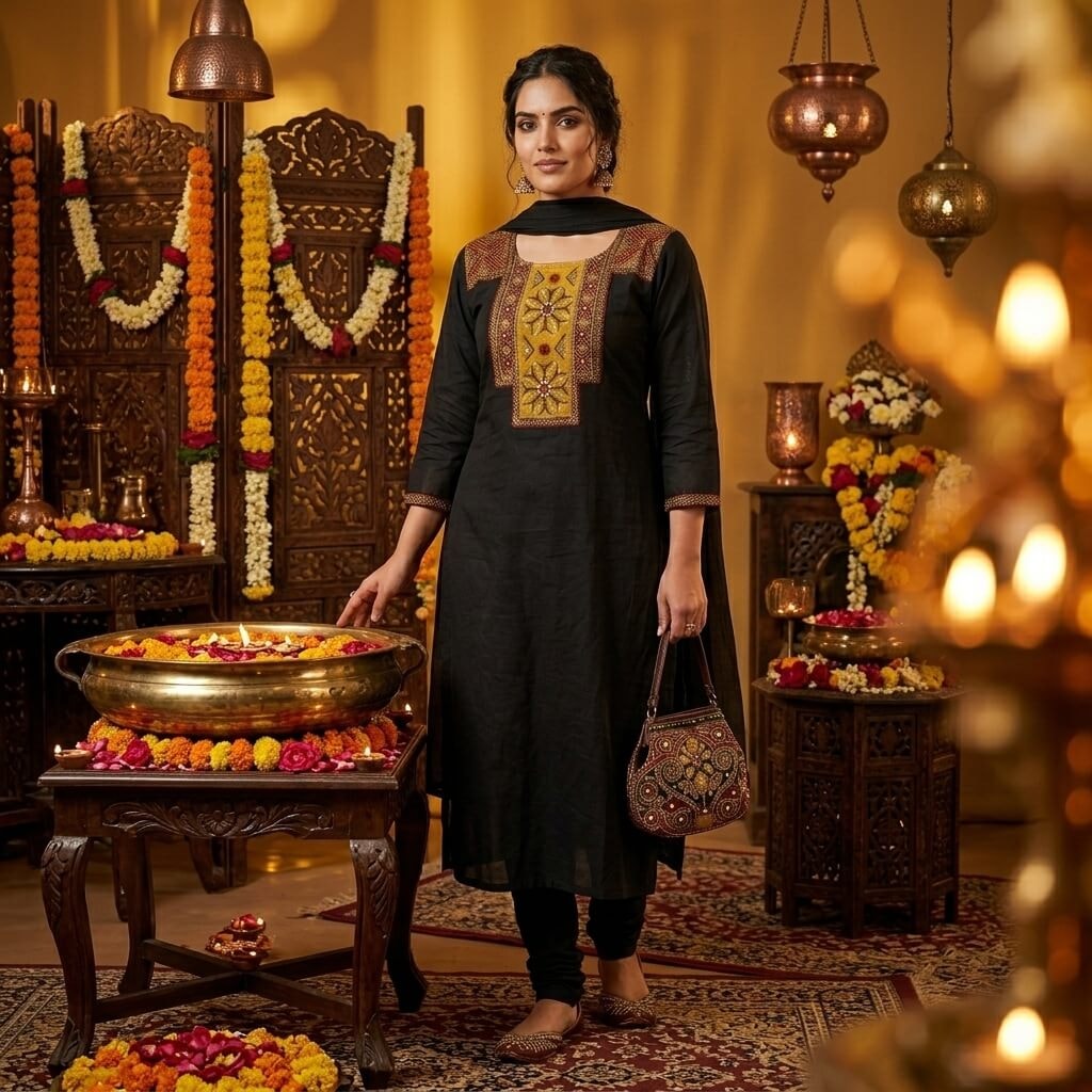 AGZZY Royal Ethnic Flare Kurta Set - View 5